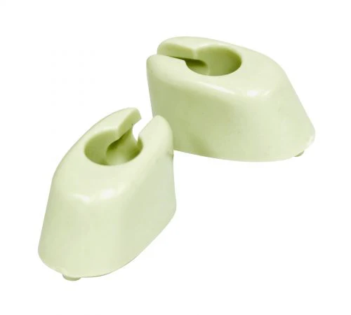 Sun Visor Clips, Type 1, 65-67, Type 2, 68-79, Ivory, Pair - Image 3