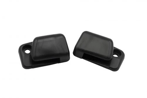 Sun Visor Clips, Type 1, 68-79, Black, Pair - Image 5