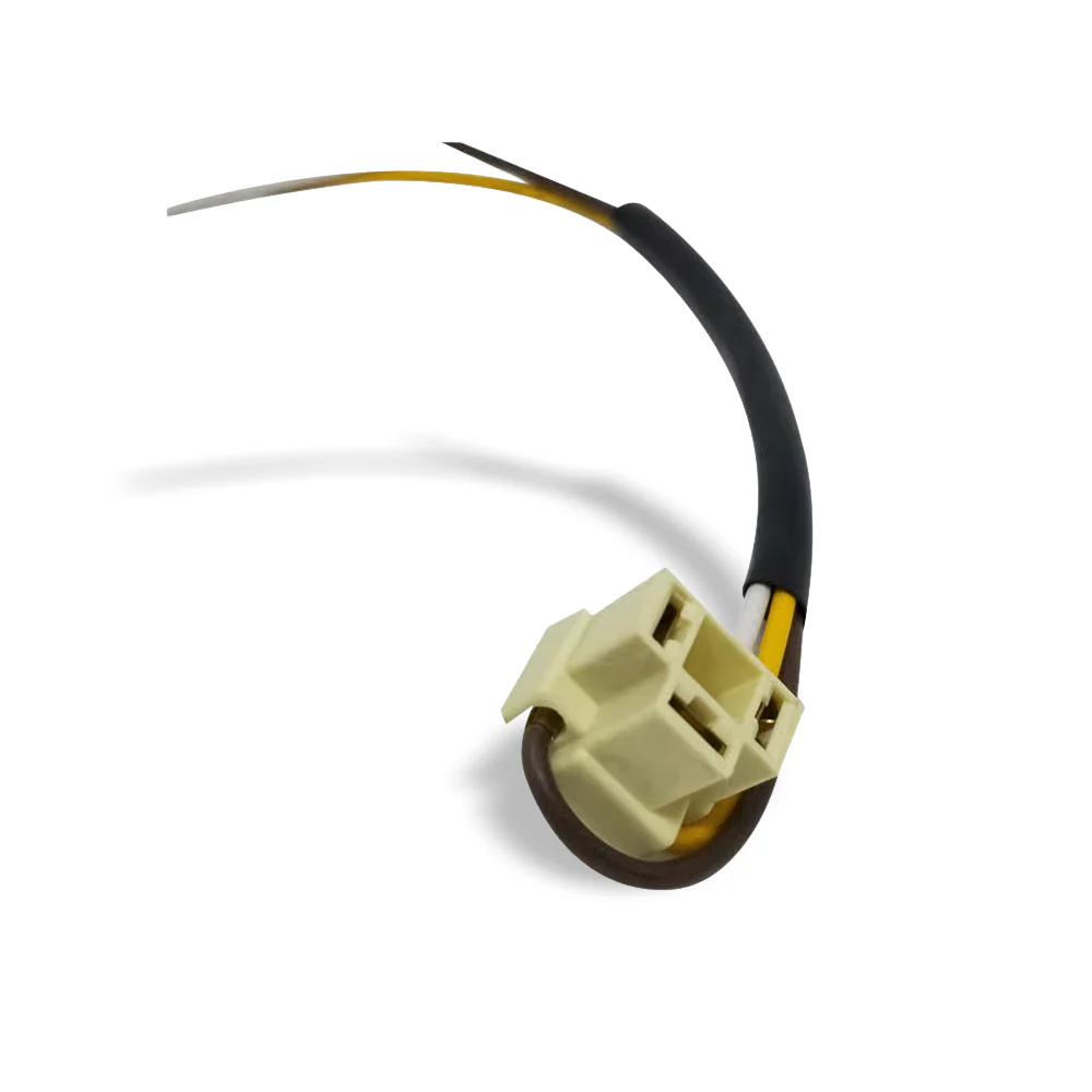 Terminal Sleeve Housing 3-Pole (H4 Headlight Plug) for Porsche 914 (All Years), 911, 912 (1965-89)