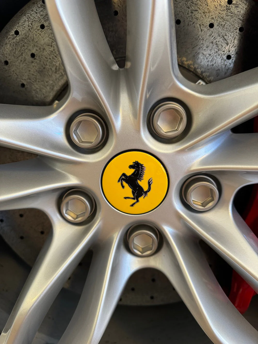 Titanium Ferrari Lug Bolts (Set of 10) - Image 9