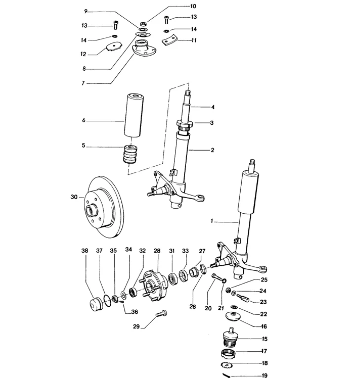 Wheel Bearing Spacer for Porsche 911, 912, 914, and 930 (1965-89) - Image 2