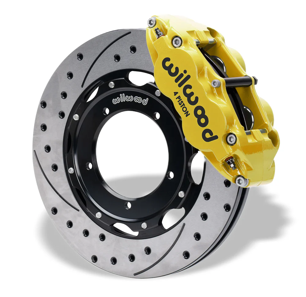 Wilwood Forged Narrow Superlite 4R Front Brake Kit for Porsche 911S, 911SC and Carrera Models with 3.5" Struts (1969-89) - Image 5