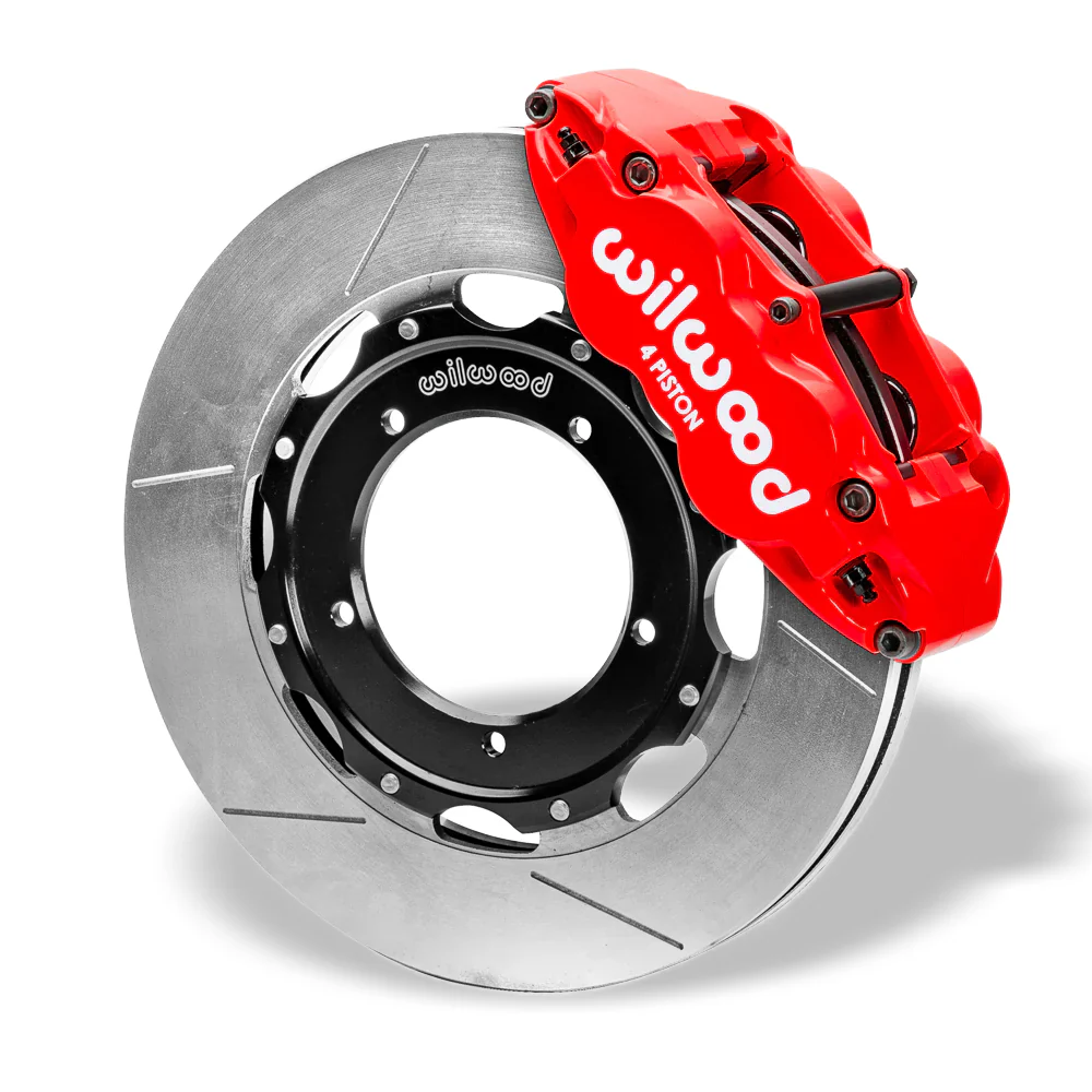 Wilwood Forged Narrow Superlite 4R Front Brake Kit for Porsche 911S, and 911SC Models with 3.5" Struts (1969-83) - Image 2