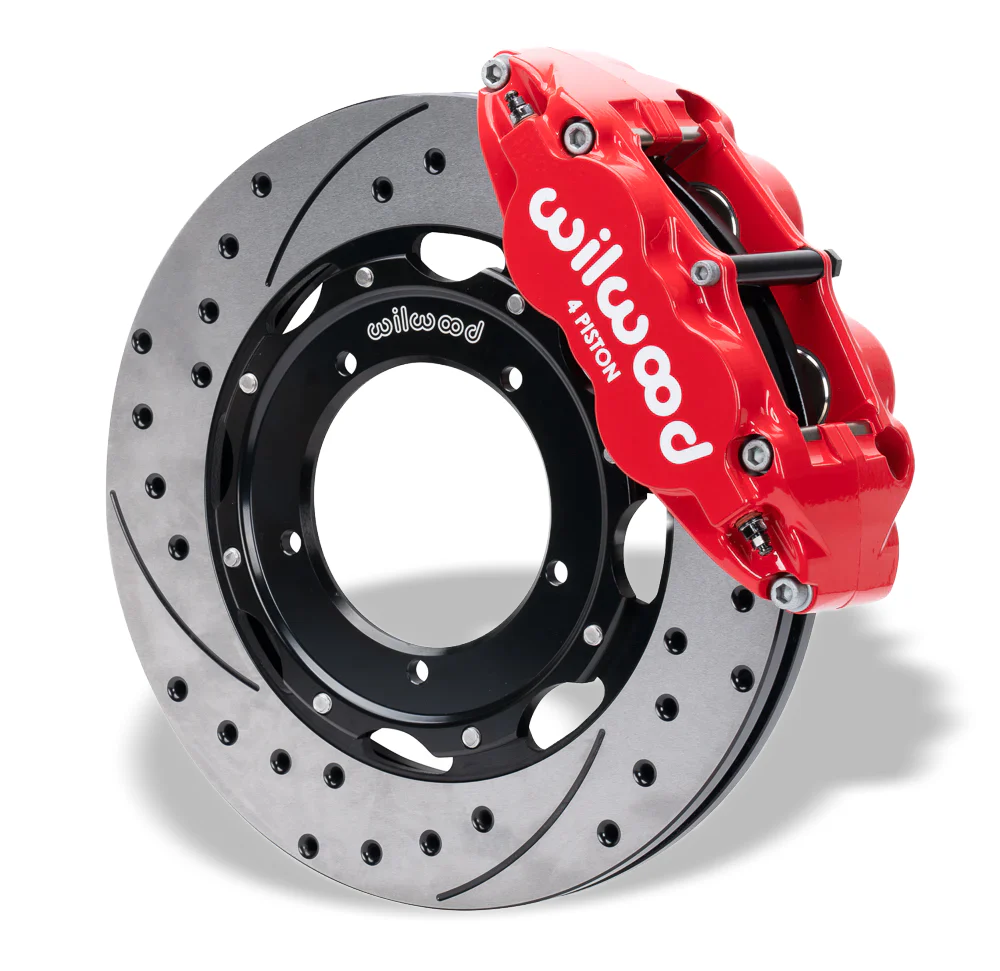 Wilwood Forged Narrow Superlite 4R Front Brake Kit for Porsche 911S, and 911SC Models with 3.5" Struts (1969-83) - Image 3