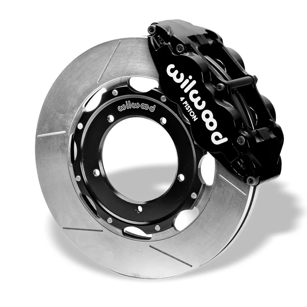 Wilwood Forged Narrow Superlite 4R Front Brake Kit for Porsche 911S, and 911SC Models with 3.5" Struts (1969-83) - Image 7