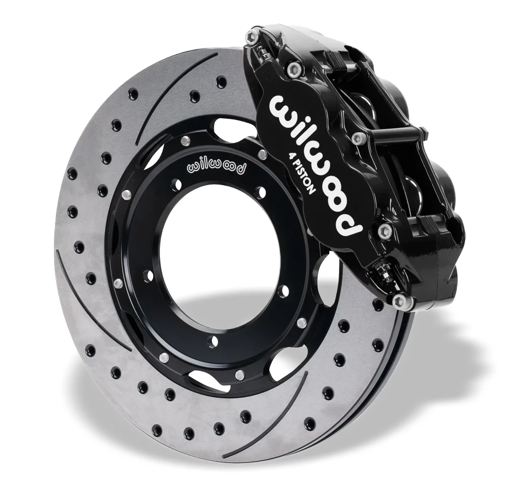 Wilwood Forged Narrow Superlite 4R Front Brake Kit for Porsche 911S, and 911SC Models with 3.5" Struts (1969-83) - Image 8