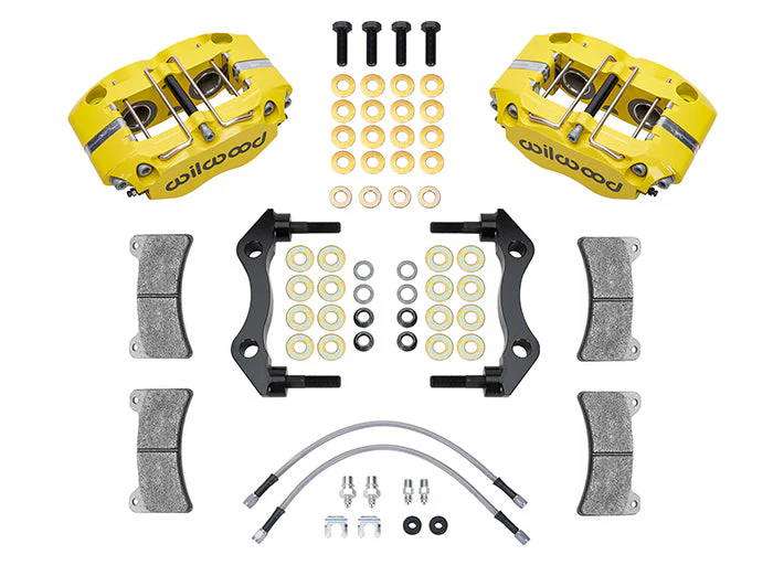 Wilwood Narrow Dynapro-P Radial Rear Brake Kit for Porsche 911/912 Models (1969-83) - Image 4