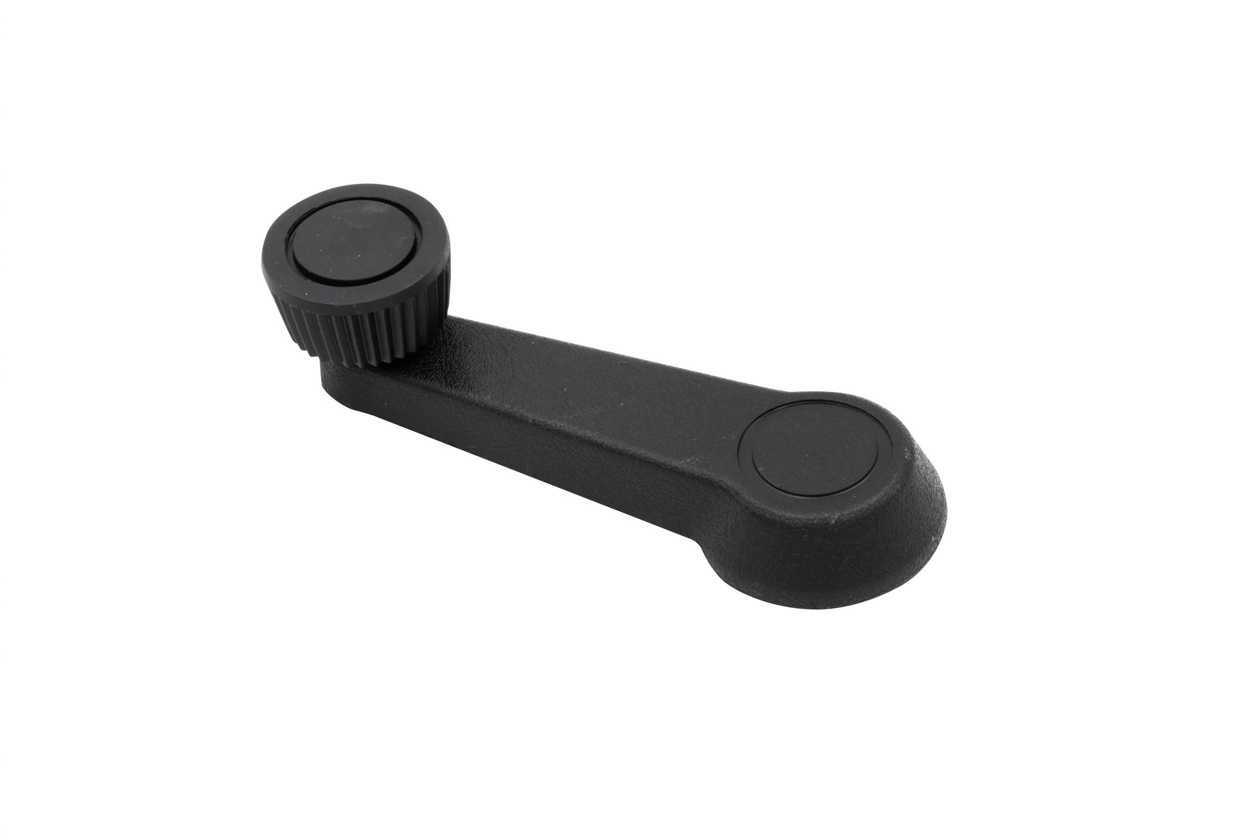 Window Crank, Metal Backed, Black, 75-79, Each
