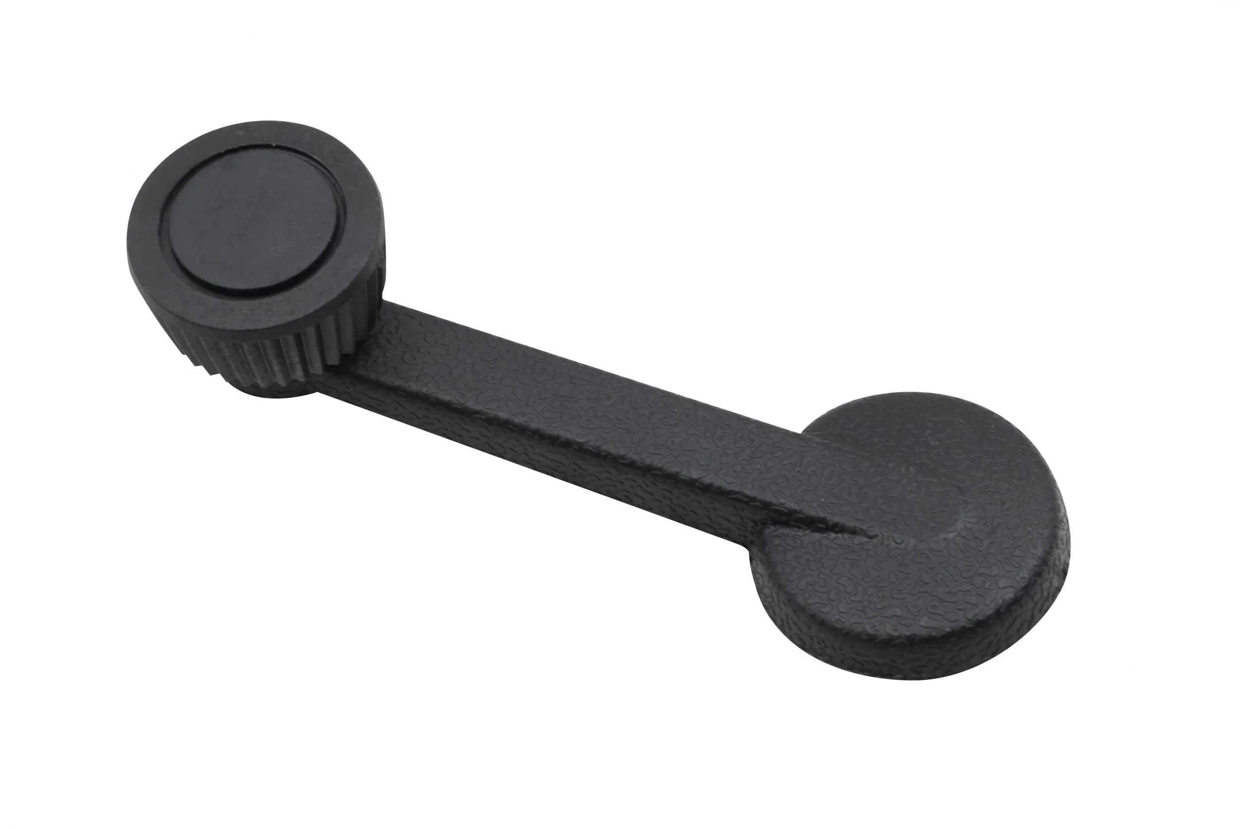 Window Crank, Metal Backed, H.D., Black, 68-74, Each